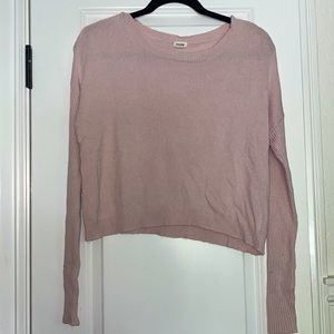 Light pink garage sweater